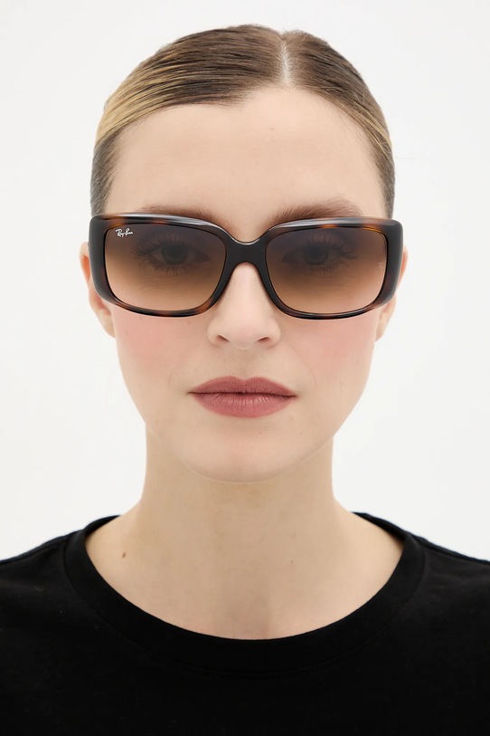 Sluneční brýle Ray-Ban 0RB4389 hnědá AA00