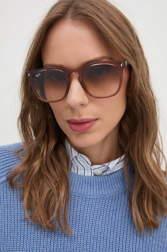 Doplňky Sluneční brýle Ray-Ban 0RB2210 béžová