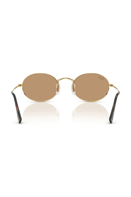 Ray-Ban ochelari de soare OVAL galben 0RB3547