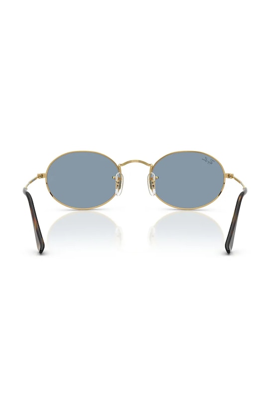 Slnečné okuliare Ray-Ban OVAL zlatá 0RB3547