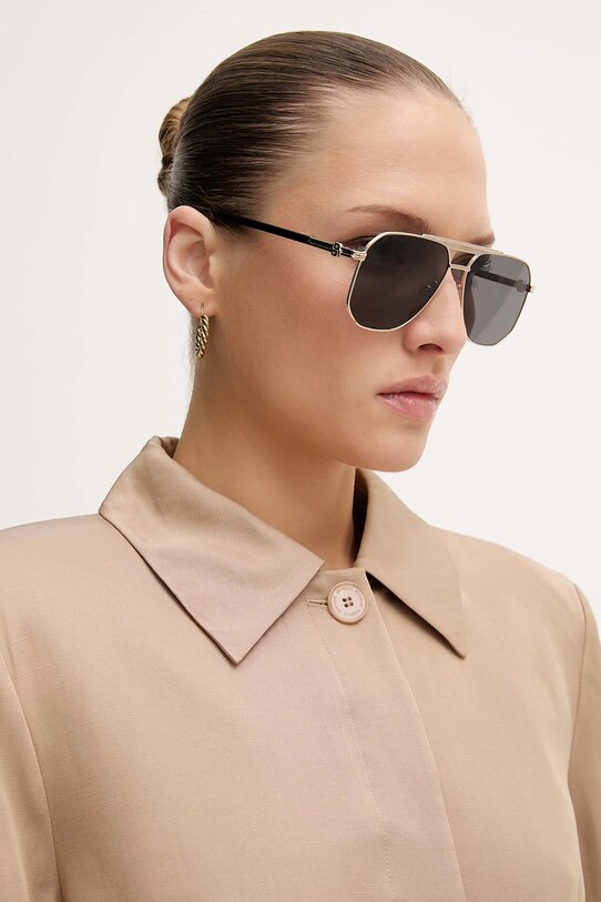 BOSS ochelari de soare uniforme aur 0RB2140