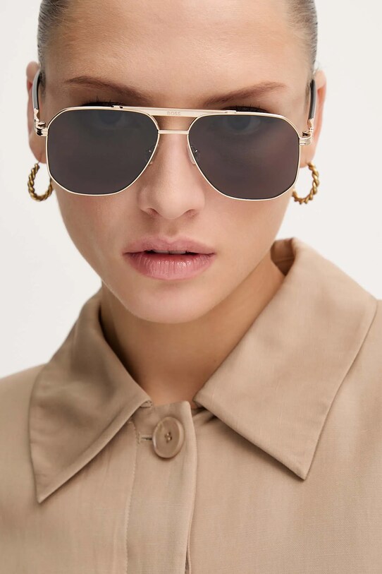 BOSS ochelari de soare 0RB2140 aur AA00