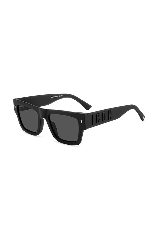 DSQUARED2 okulary przeciwsłoneczne jednolita czarny ICON.0021/S