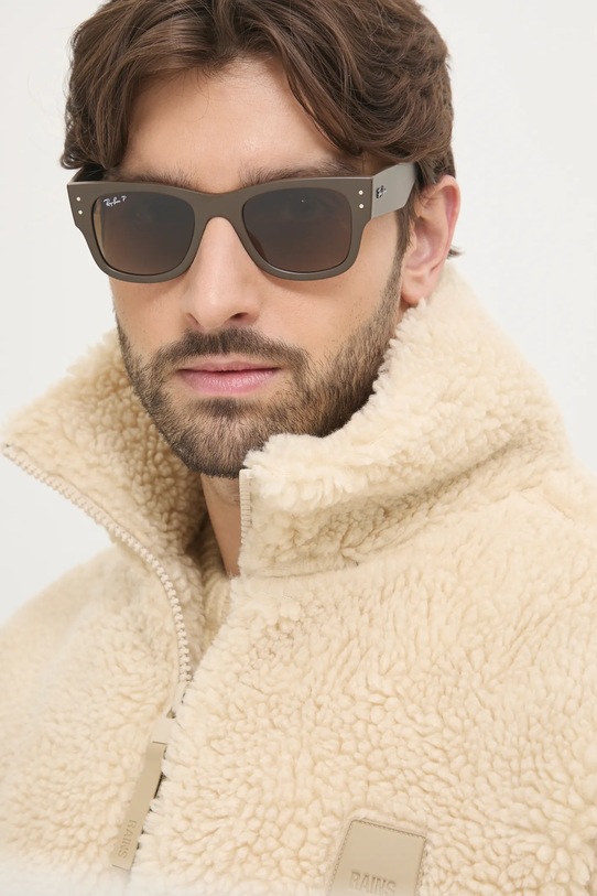 Ray-Ban ochelari de soare 0RB4840S maro AA00