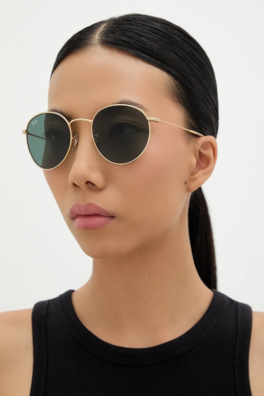 Akcesoria Ray-Ban okulary przeciwsłoneczne 0RBR0103S.001/VR złoty