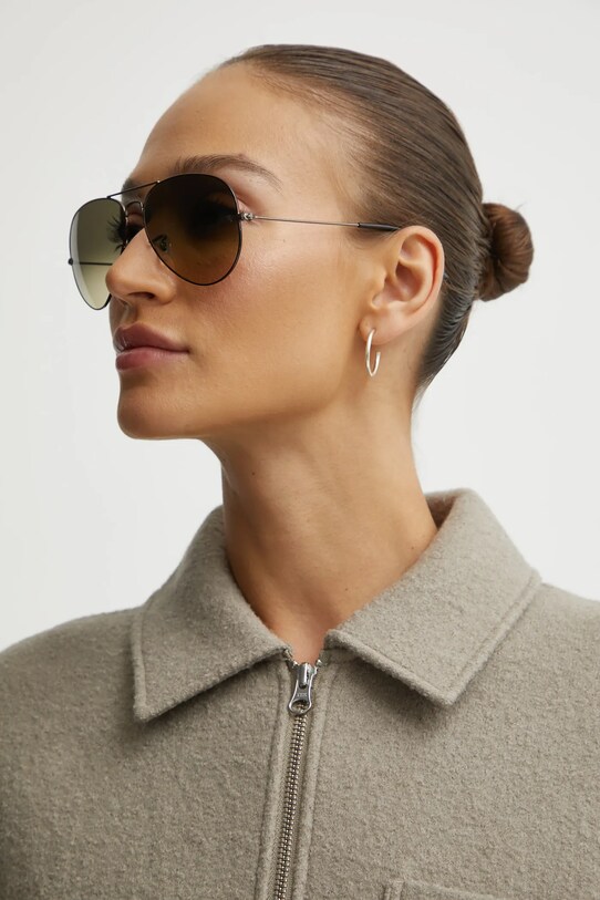 Doplňky Sluneční brýle Ray-Ban 0RB3025.92700A zlatá