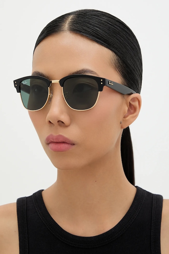 Accesorii Ray-Ban ochelari de soare 0RBR0504S.6677VR negru