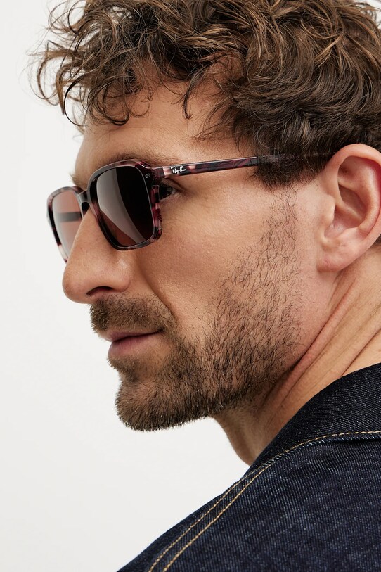 Sluneční brýle Ray-Ban 0RB2231 burgundské AA00