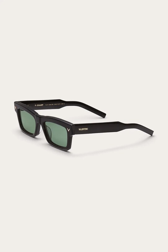 Солнцезащитные очки Valentino V - SHARP однотонная с деталью чёрный VLS.134A