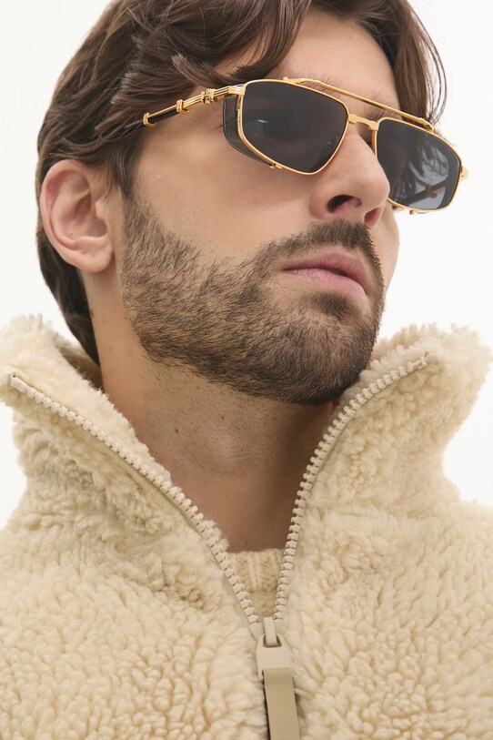 Balmain ochelari de soare BRIGADE - V BPS.142D aur AA00
