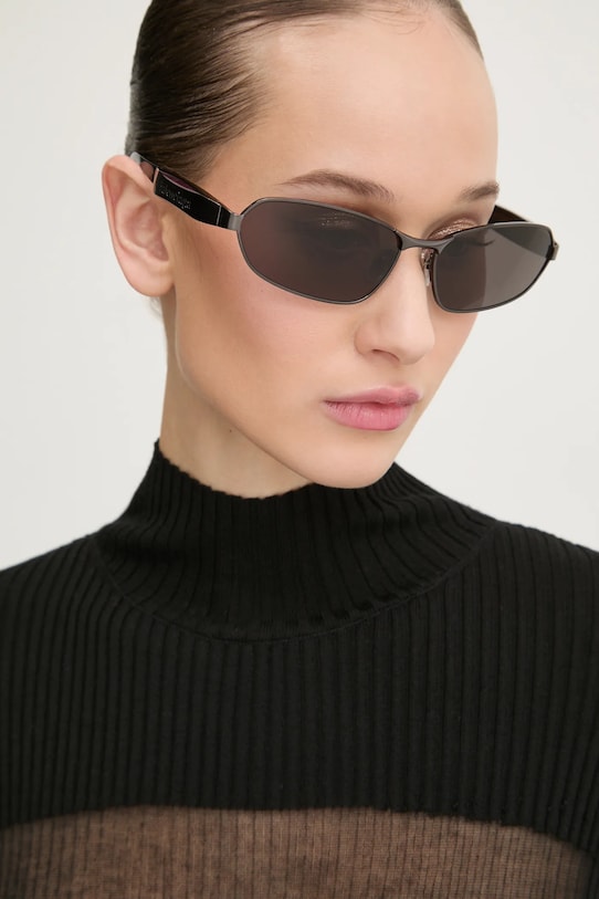 Аксессуары Солнцезащитные очки Balenciaga BB0355S серый