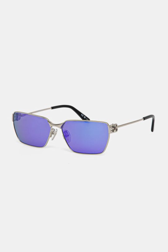 Balenciaga okulary przeciwsłoneczne lustrzana srebrny BB0374SK