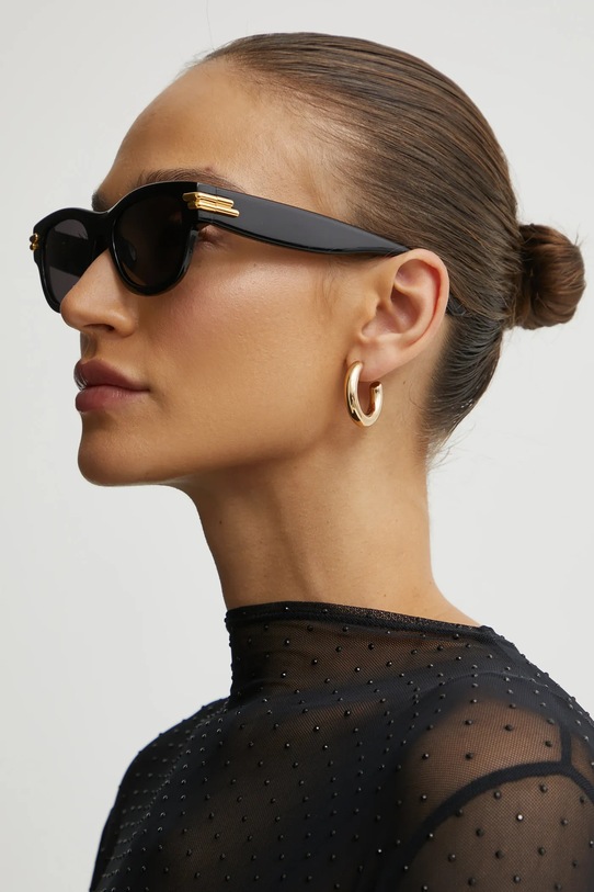 Accesorii Bottega Veneta ochelari de soare BV1323SK negru