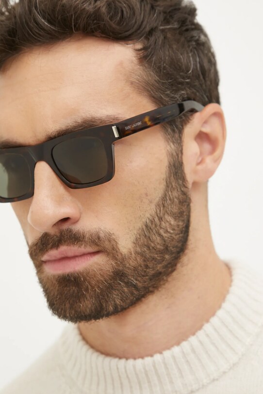 Saint Laurent okulary przeciwsłoneczne SL.719 brązowy AA00