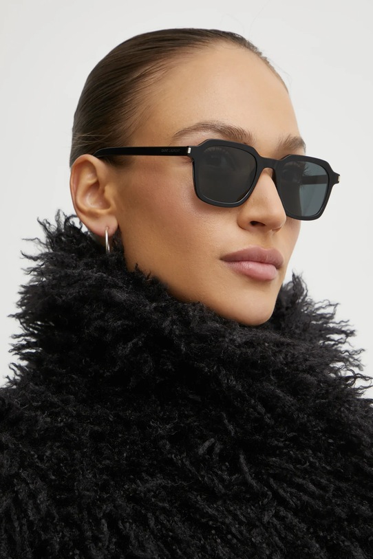Doplňky Sluneční brýle Saint Laurent SL.715.SLIM černá