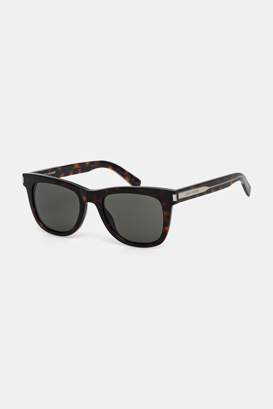 Saint Laurent ochelari de soare dreptunghiular maro SL.712