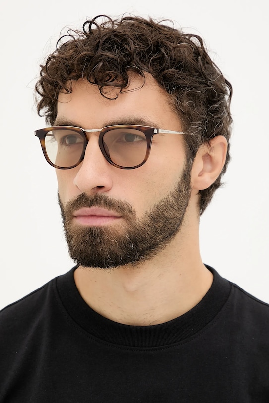 Saint Laurent okulary przeciwsłoneczne SL.753 brązowy AA00