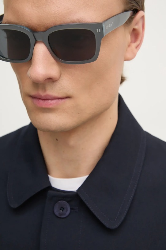 Off-White okulary przeciwsłoneczne OERI108.527207 szary AA00