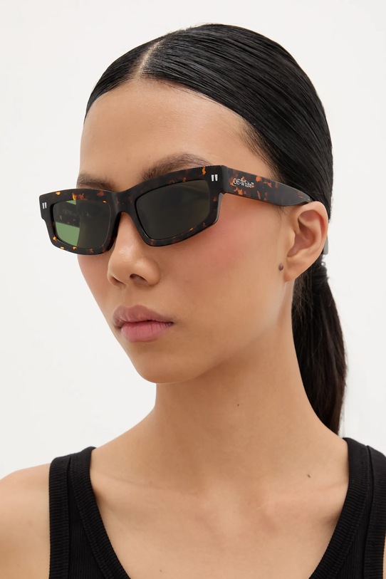 Аксессуары Солнцезащитные очки Off-White OERI135.546055 коричневый