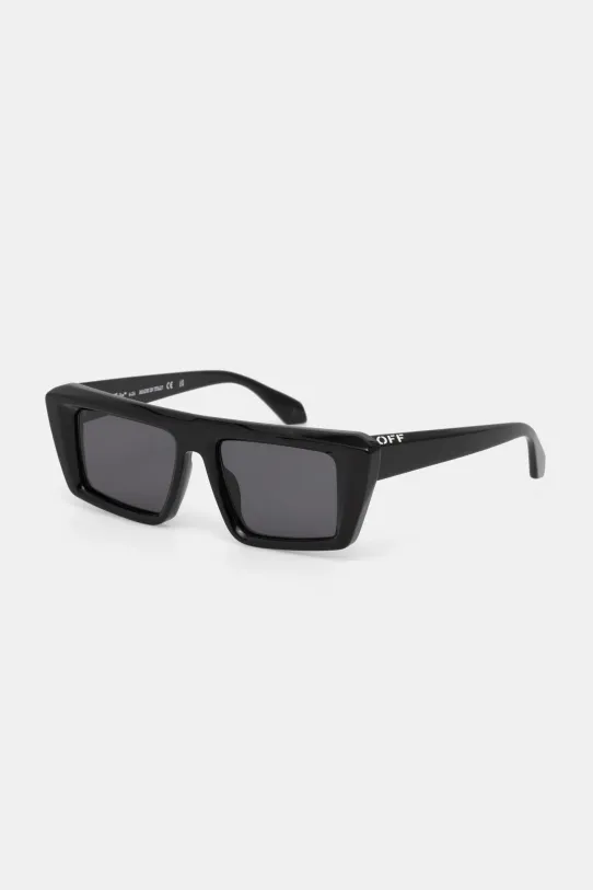 Off-White okulary przeciwsłoneczne jednolita czarny OERI13K.531007