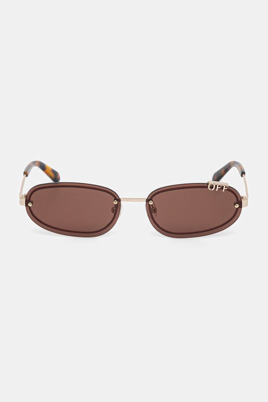 Off-White okulary OERI13M.607664 brązowy AA00