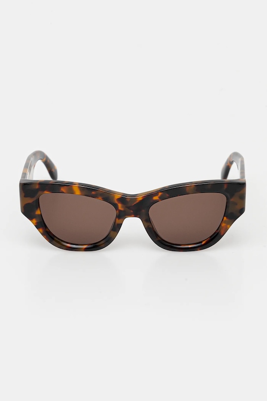 Palm Angels okulary PERI087.506064 brązowy AA00