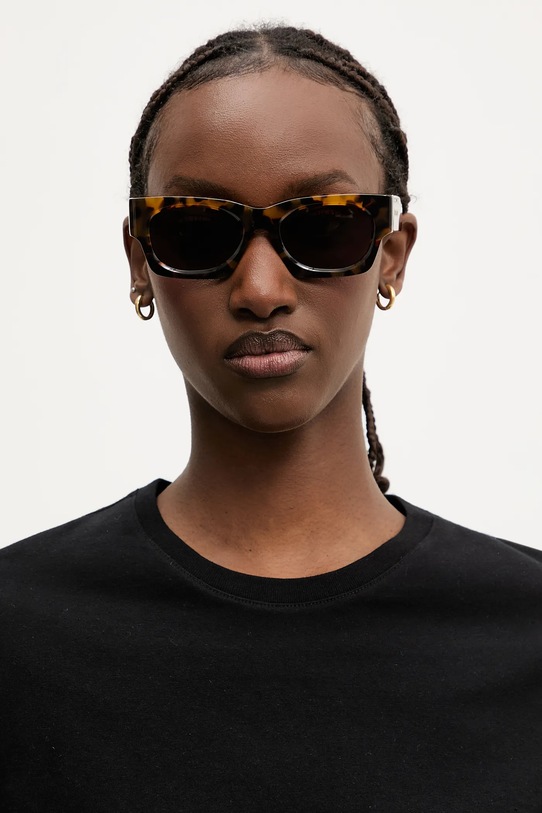 Солнцезащитные очки Palm Angels PERI089.516064 коричневый AA00