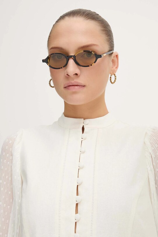 Accesorii Bottega Veneta ochelari BV1388S portocaliu