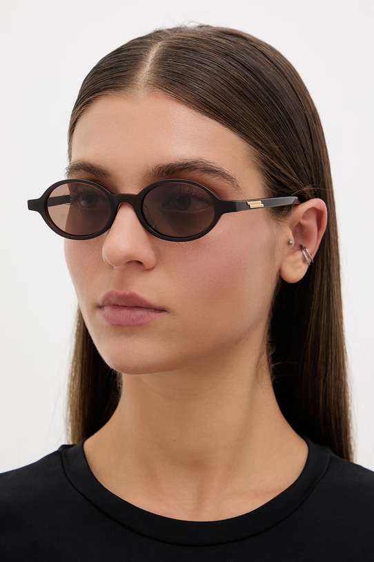 Bottega Veneta okulary przeciwsłoneczne BV1388S brązowy AA00