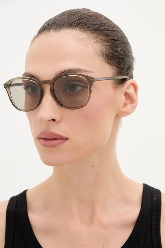 Doplňky Brýle Saint Laurent SL.782/K hnědá