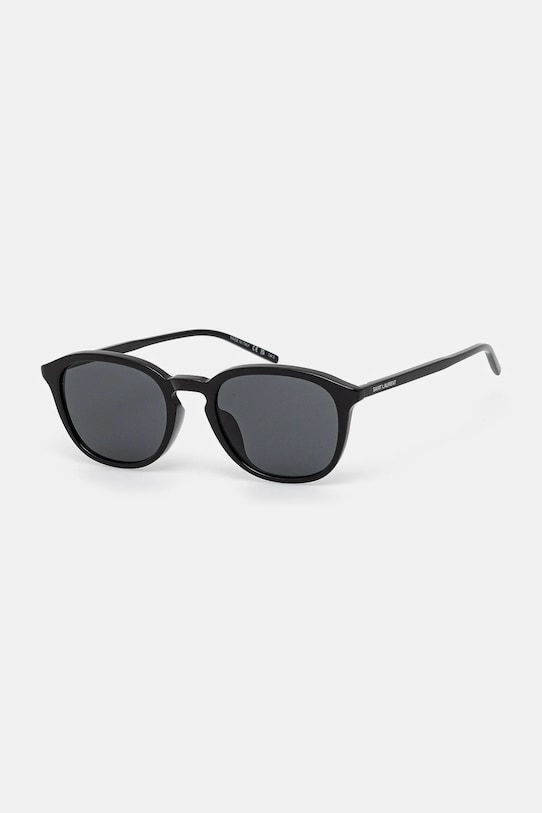 Γυαλιά Saint Laurent λεία με λεπτομέρεια μαύρο SL.782/K