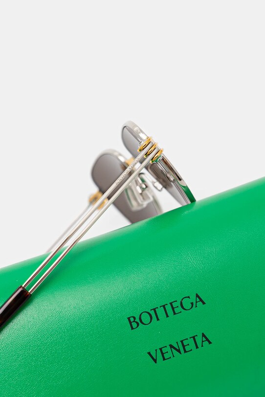 Bottega Veneta ochelari BV1380S argintiu