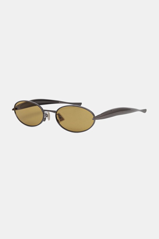 Bottega Veneta ochelari de soare uniforme galben BV1386S