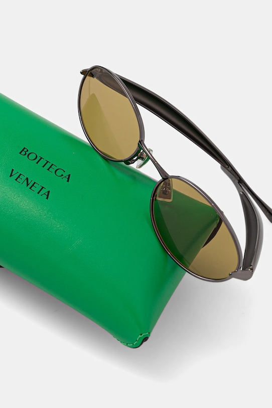 Bottega Veneta okulary przeciwsłoneczne BV1386S żółty