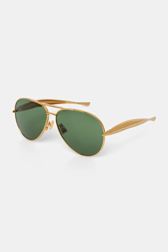 Bottega Veneta ochelari uniforme aur BV1305S