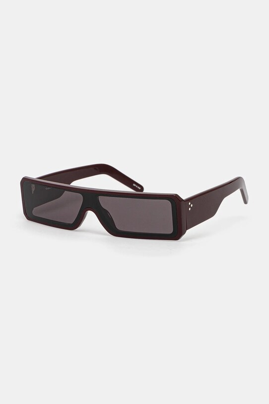 Sunčane naočale Rick Owens pravokutne bordo RG0000008.GMGNB
