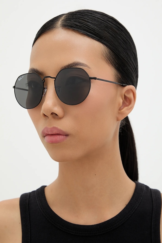 Аксесоари Слънчеви очила Ray-Ban 0RB3565.002/48 черен