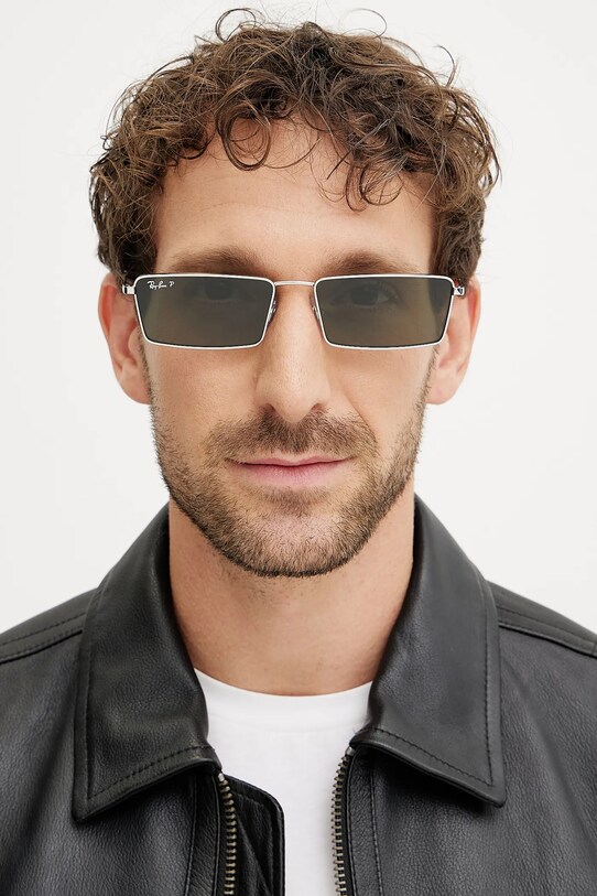 Sluneční brýle Ray-Ban 0RB3741.003/9A zelená AA00