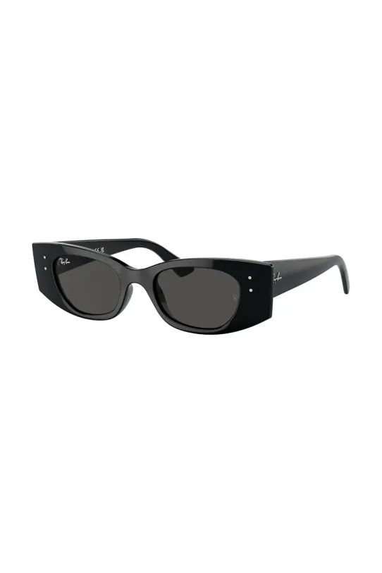 Ray-Ban occhiali da sole a tinta unita nero 0RB4427