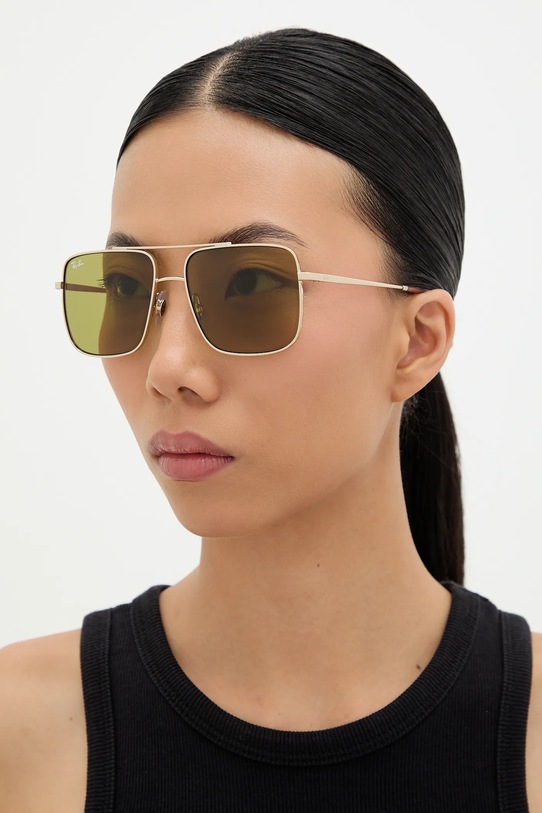 Accesorii Ray-Ban ochelari de soare 0RB3758 aur