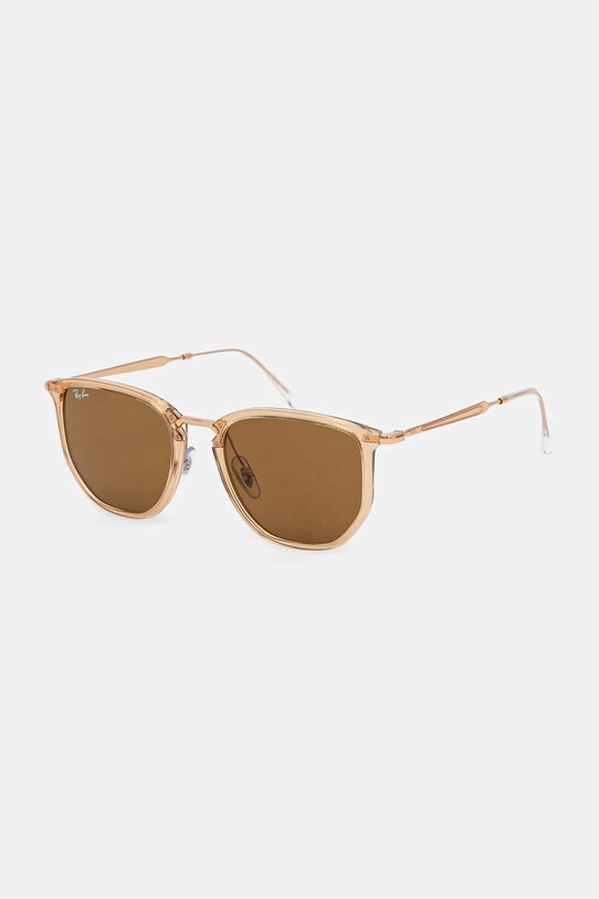 Ray-Ban okulary jednolita beżowy 0RB4451