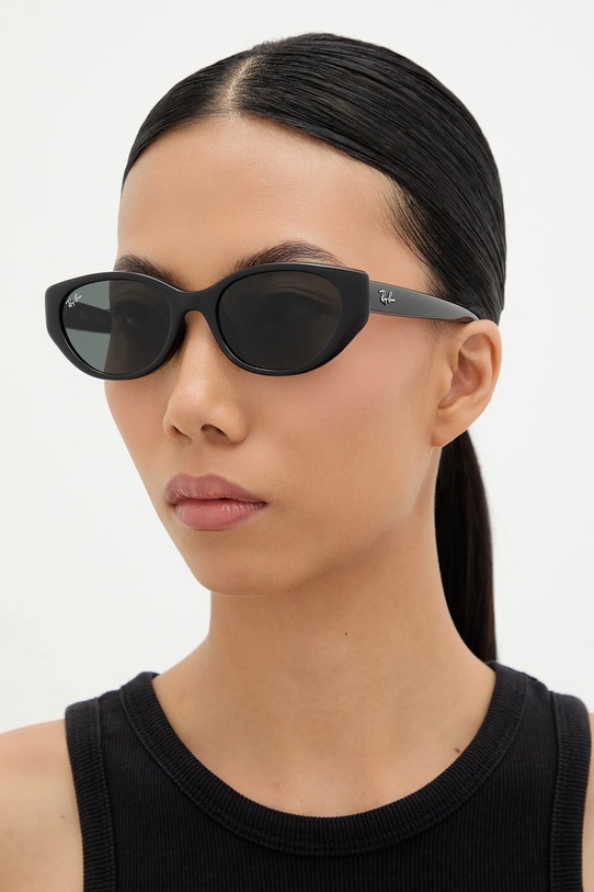 Accesorii Ray-Ban ochelari de soare 0RB4457D negru