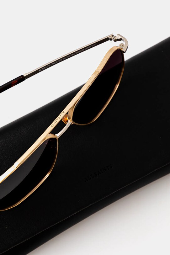 Accesorii AllSaints ochelari de soare Dune ALS7007 aur