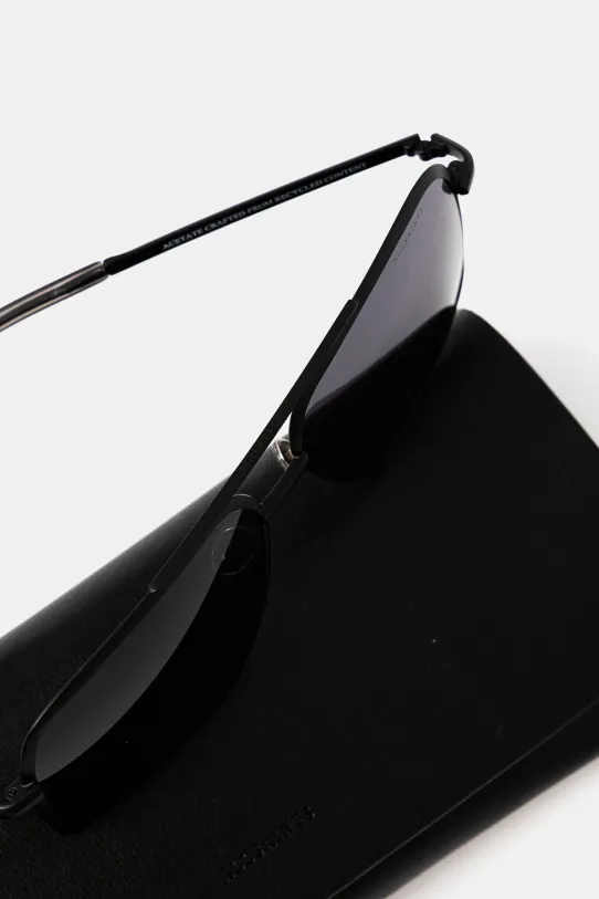 Akcesoria AllSaints okulary przeciwsłoneczne Orien ALS7008 czarny