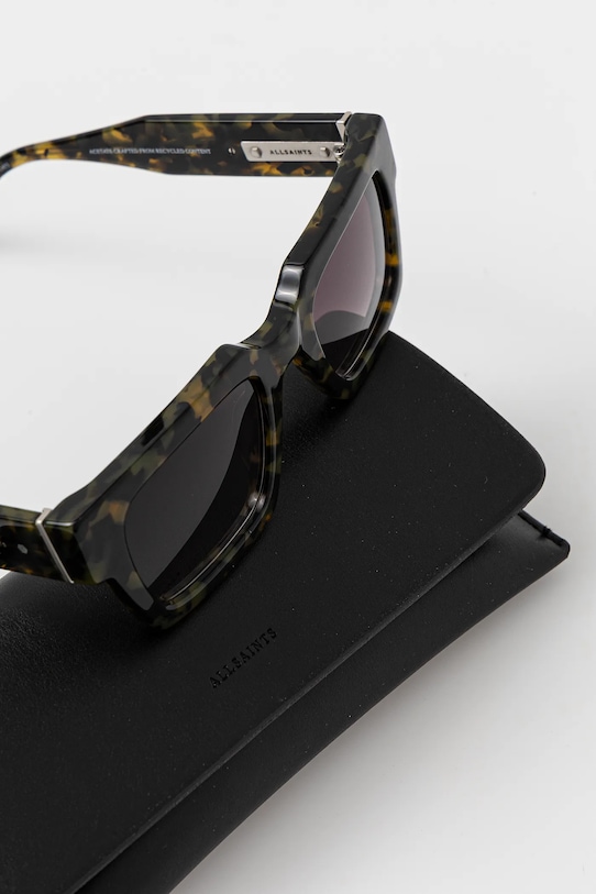 Akcesoria AllSaints okulary przeciwsłoneczne Beau ALS5025 zielony