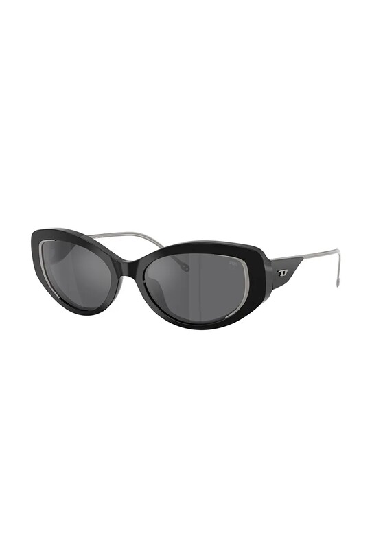 Diesel occhiali da sole occhi di gatto nero 0DL2001MU