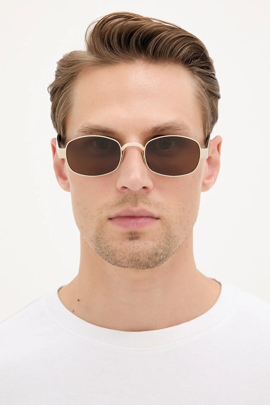 Saint Laurent okulary przeciwsłoneczne SL.706 złoty
