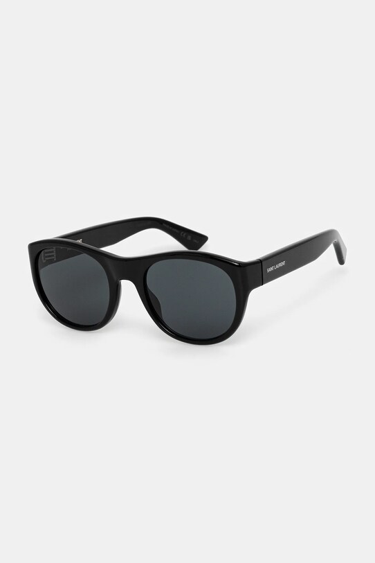 Saint Laurent okulary przeciwsłoneczne jednolita czarny SL.798.MAXIME