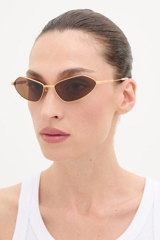 Akcesoria Jacquemus okulary przeciwsłoneczne BAMBINO JAC68C1SUN złoty
