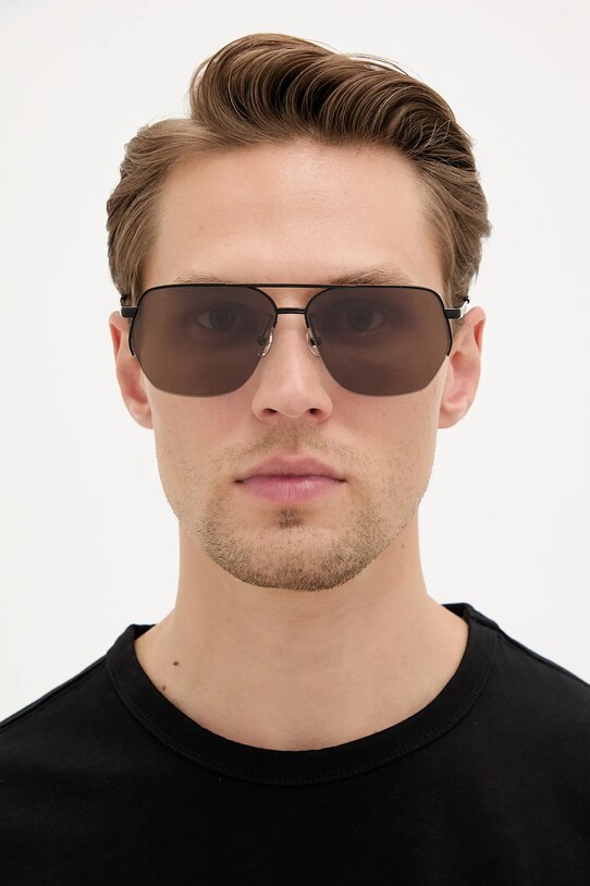Sluneční brýle Jacquemus AVIADOR JAC67C2SUN černá